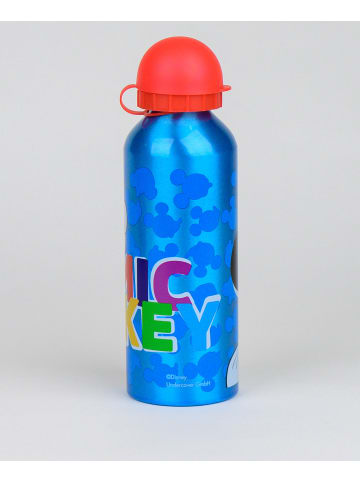 Disney Mickey Mouse 2er Set: Brotdose + Alu-Trinkflasche Mickey Mouse in Blau