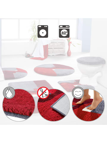 Erwin Müller Badematte Athen in rot