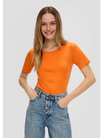 s.Oliver T-Shirt kurzarm in Orange