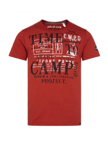 CAMP DAVID  T-Shirt 'The Craftsmen' in rot