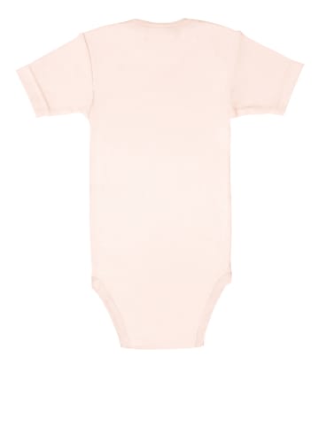 Logoshirt Babybody mit Print Der kleine Maulwurf in hellrosa