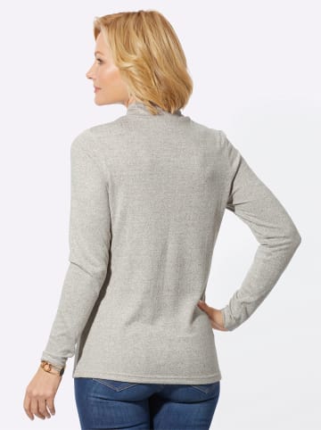 WITT WEIDEN Winter-Shirt in schlamm-meliert