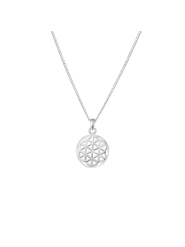 Alexander York FLOWER OF LIFE Lebensblume L45 in 925 Sterling Silber, 2-tlg. in silber