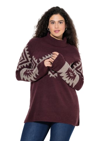 Ulla Popken Pullover in pflaume