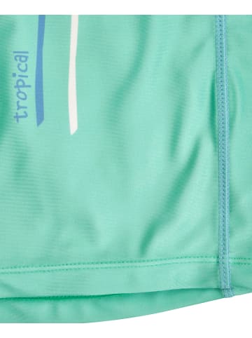 Playshoes UV-Schutz Shirt 1/2-Arm Palmen in mint