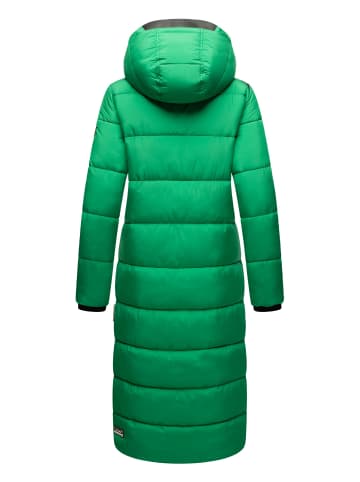 Navahoo Steppmantel Isalie in Smaragd Green