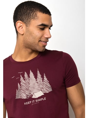 GreenBomb T-Shirt Nature Keep in Samt Regen
