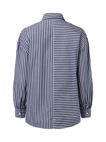 FYNCH-HATTON Bluse in denim weiß