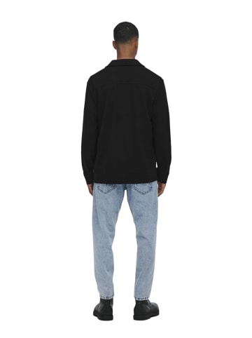 Only&Sons Hemd ONSNEWKODYL OVERSHIRT in Schwarz