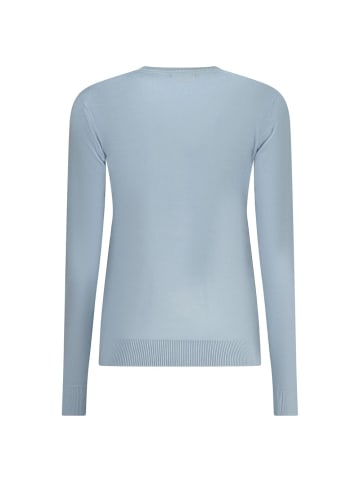 NORWAY 1963 Blau Viskose Damen Pullover