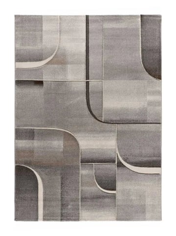 Atticgo Kurzflor-Teppich MEDEL in grau