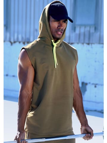 LE JOGGER Kapuzensweatshirt in khaki