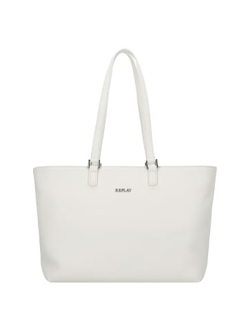 Replay Shopper Tasche 34 cm in opt white
