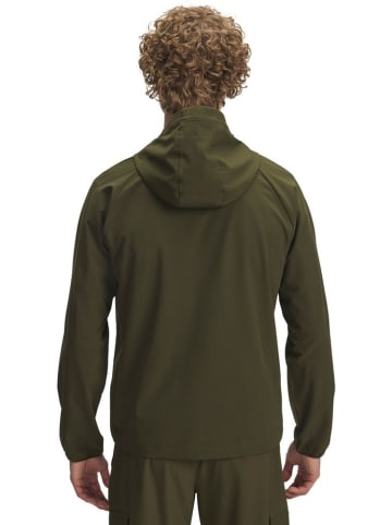 Under Armour Softshelljacke "Vibe Woven Jacke" in Grün