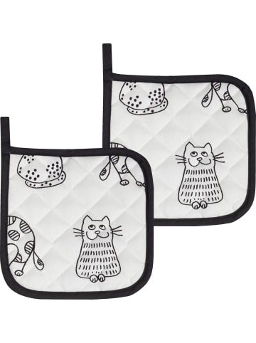 Kracht Topflappen 2er-Pack in Katzen