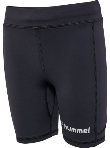 Hummel Kinder Leggings "Hmlrun Short Tight Kids" in Schwarz