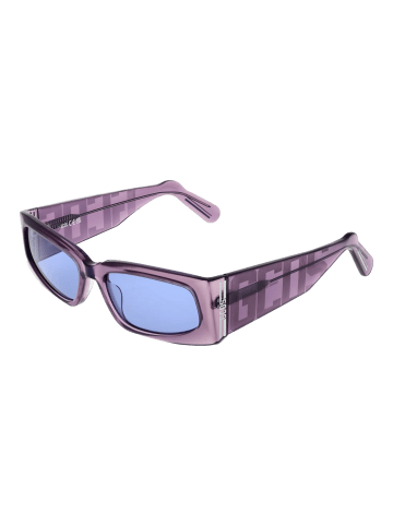 GCDS Unisex Sonnenbrillen Rechteck Lila
