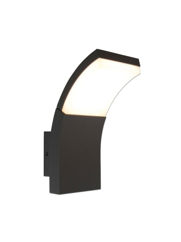 näve LED Außenwandleuchte "ORBIS" in anthrazit - EEK G