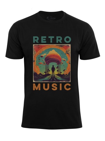 Cotton Prime® T-Shirt Retro Music in Grün