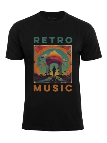 Cotton Prime® T-Shirt - Retro Music in Grün