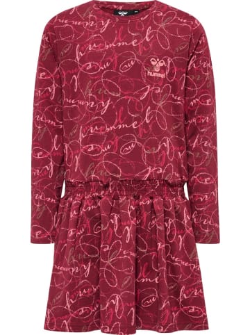 Hummel Kinder-Maxikleid "Hmlmerry Dress L/S" in Braun