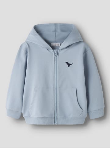 name it Hoodie mit Reißverschluss in Blue Fog