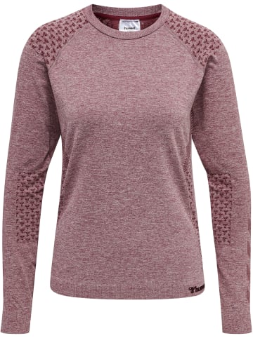 Hummel Hummel T-Shirt Hmlci Yoga Damen Schnelltrocknend Nahtlosen in NOCTURNE MELANGE