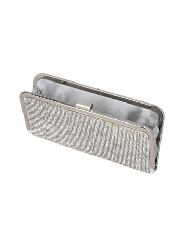 faina Women Clutch in Silver
