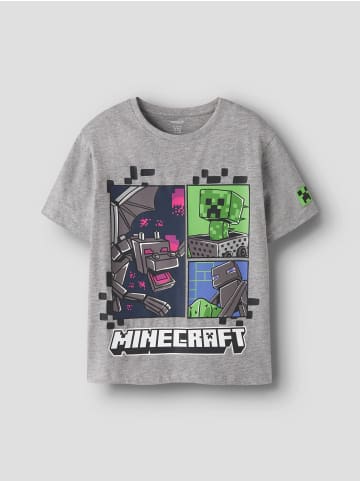 name it T-Shirt in Grey Melange