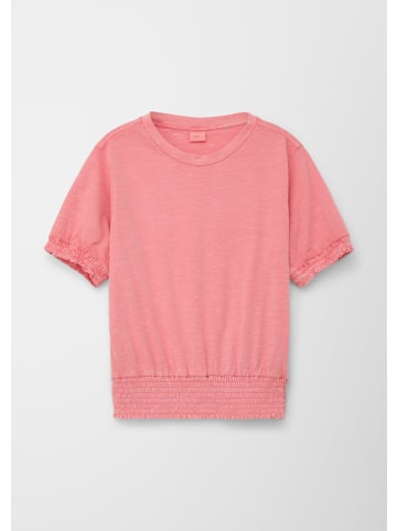 S. Oliver T-Shirt kurzarm in Pink