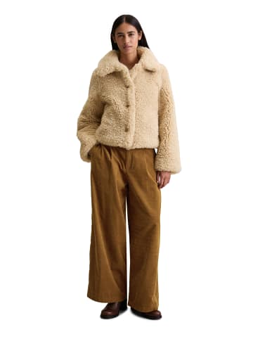 Marc O'Polo DENIM Teddyjacke regular in Sand Melange