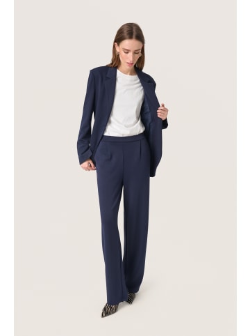 Soaked in Luxury SLEllan Pants Regular fit in Night Sky