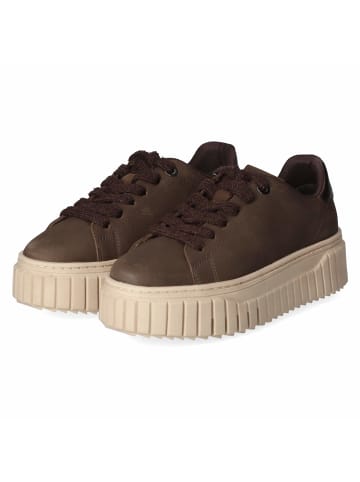 Tamaris Schnürhalbschuh in brown