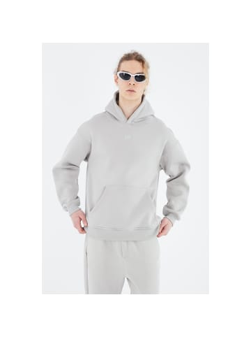 Megaman Oversize Fit Basic Hoodie in Grau