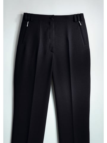 WITT WEIDEN Bügelfaltenhose in schwarz
