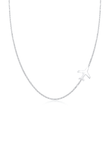Elli Halskette 925 Sterling Silber Flugzeug in Silber