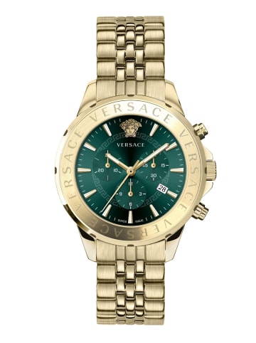 Versace Quarzuhr für Herren in gold