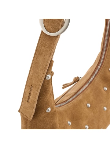 FREDs BRUDER Endless Beads Schultertasche Leder 44 cm toffee
