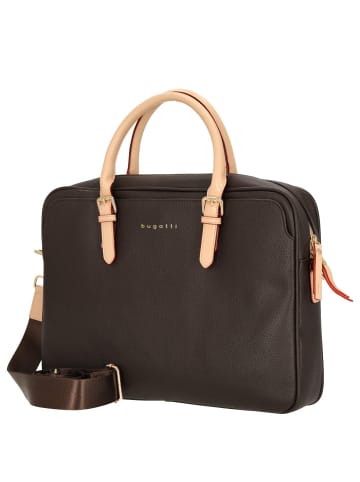 Bugatti Ella - Aktentasche 15" 37 cm (beige) in darkbrown