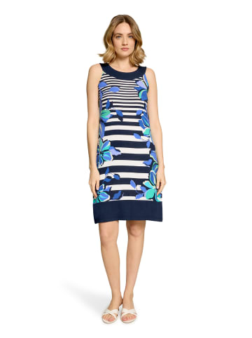 Betty Barclay Sommerkleid ohne Arm in Dark Blue/Green