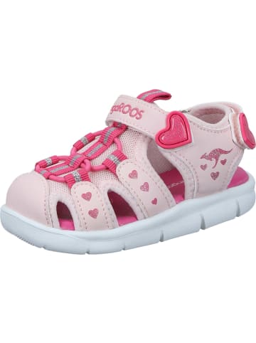 Kangaroos Klassische Sandaletten, Outdoor-Sandalen, Riemchensandaletten in frost pink/daisy pink