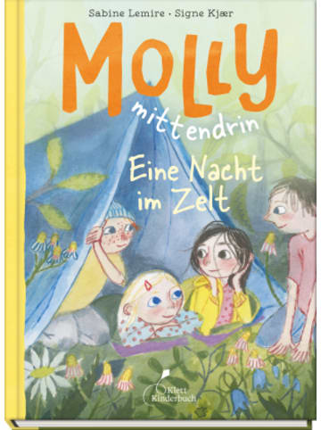 Klett Kinderbuch Buch - Molly mittendrin - Eine Nacht im Zelt