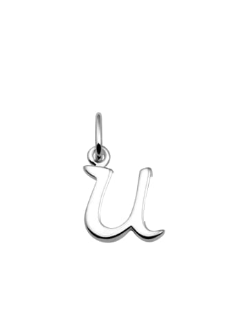 Lucardi 925 Silber Anhänger  Buchstabe