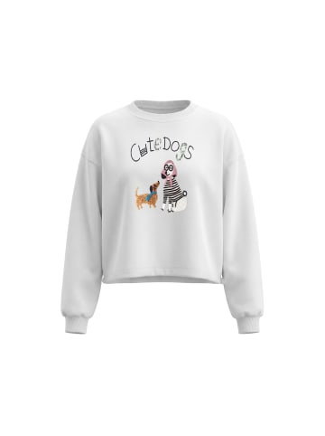 myMo Women Sweatshirt in White