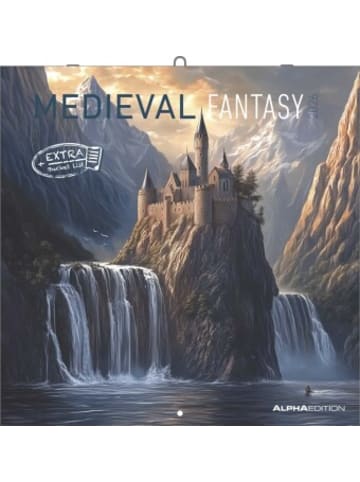 TeNeues Calendars & Stationery Kalender - Alpha Edition - Medieval Fantasy 2026 - Wandkalender 30×30 cm