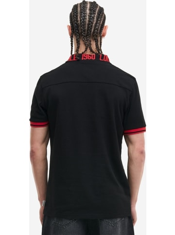 Lonsdale Polo "Byermoor" in Schwarz