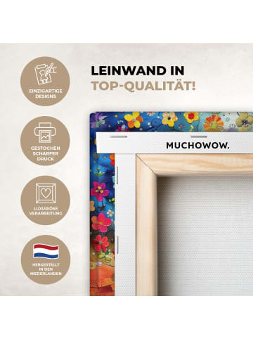 MuchoWow Leinwand bilder Blumenbaum (BxH)