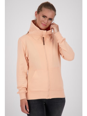 alife and kickin Kapuzensweatjacke, Sweatjacke, Shirtjacke, Kapuzenjacke VivianaAK A in apricot melange