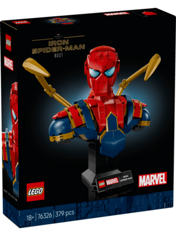 LEGO Iron Spider-Man Büste in Mehrfarbig ab 11 Jahre