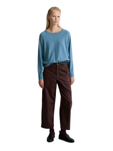 Marc O'Polo DENIM Strickpullover regular in Medium Blue Melange
